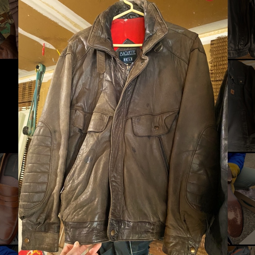 Men’s Retro Leather Jacket